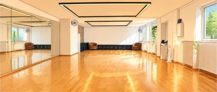 Saal 2 im Dance With George Studio